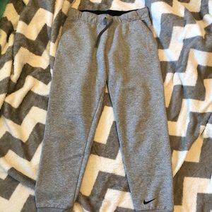 grey nike joggers